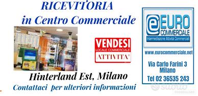 564/24 RICEVITORIA interna a Centro Commerciale