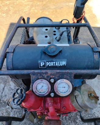 motopompa Carrellata PORTALUPI con Motore Rotax