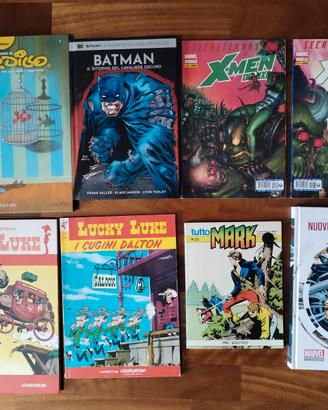8 Fumetti vari - Batman - X-Men - Spiderman....