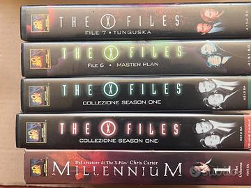 5 vhs the x-files originali anni 90 20th Century