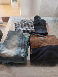 Jeans, felpe e camicie uomo