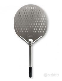 Pala per pizza Alluminio Tonda 35cm manico corto