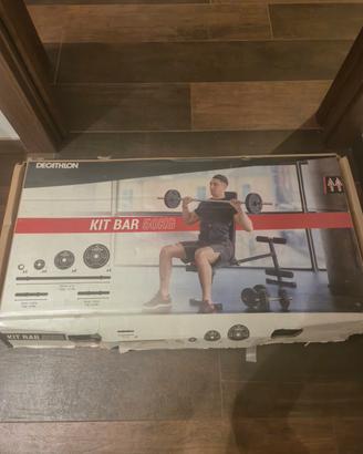 Kit bar 50 kg decathlon 