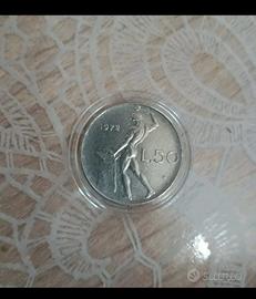 Italia – 50 Lire 1972 – Conservazione SPL+ 