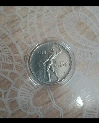 Italia – 50 Lire 1972 – Conservazione SPL+ 