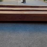 Travi in legno 1800 già squadrate