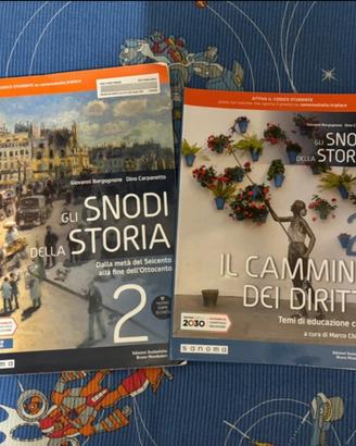 Libri Gli snodi della storia 2 + Libricino (NUOVI)