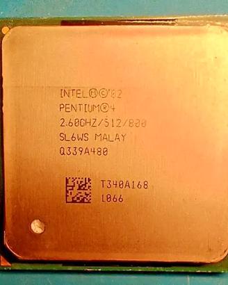 Processore Intel Pentium 4 – 2.60 GHz