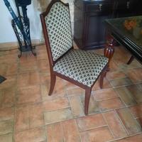 Dining table and chairs