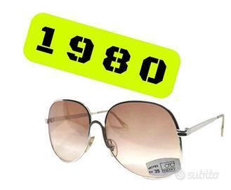 remy Occhiali da Sole Donna Vintage Anni 80 Lente 