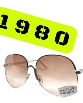 remy Occhiali da Sole Donna Vintage Anni 80 Lente 