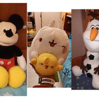 Peluches piccole e medie dimensioni 