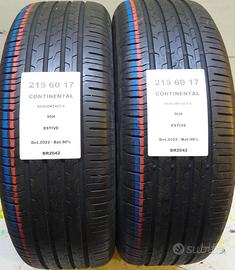 2 GOMME 215 60 17 CONTINENTAL BR2042