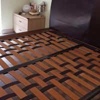 LETTO MATRIMONIALE IN CUOIO