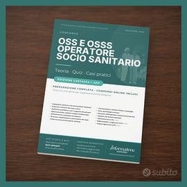 Manuale Concorso OSS Operatore Sanitario Completa