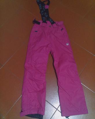 pantaloni sci bimba Fila 10 anni
