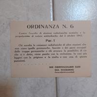 volantino tedesco armistizio? 