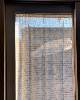 Tende con paletto/ventosa per cucina o sala