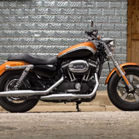 Harley Sportster 1200 custom CA 2016 COME NUOVA