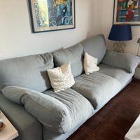 Divano lino CONFALONE 3 posti