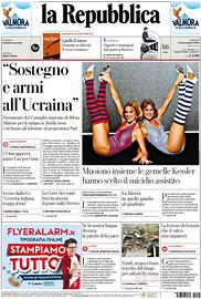 La Repubblica del 18 novembre 2025