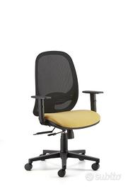 Sedia poltrona ufficio (5 pezzi)