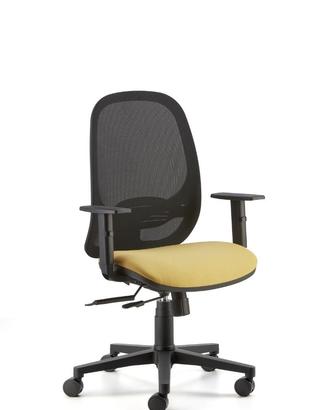 Sedia poltrona ufficio (5 pezzi)