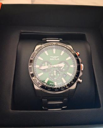 Orologio uomo quadrante verde