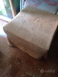 pouf con letto 