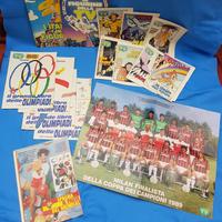 Lotto SORRISI CANZONI Album figurine fumetti calci