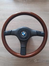 Volante originale in legno Nardi Italia BMW E24