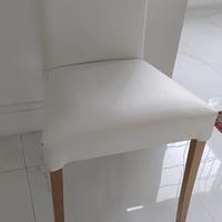 Sedie ecopelle colore bianco