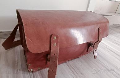 Borsa da attrezzi interamente in cuoio