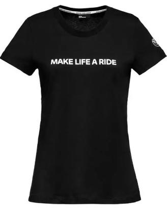 T-shirt BMW Make Life a Ride da donna nera