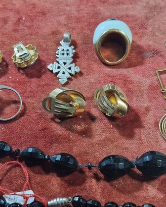 lotto bigiotteria 9 pezzi