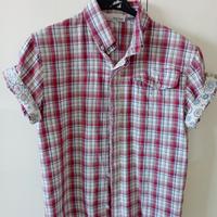 camicia donna maniche corte 