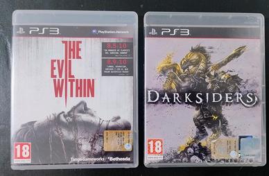 PS3 lotto giochi  The Evil Within e Darksiders