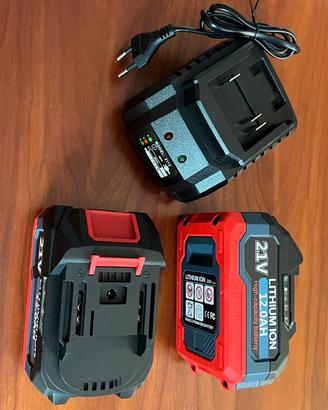 Batterie 21V 12 Ah + caricabatterie
