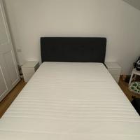 Letto contenitore ikea IDANAS +materasso 160x200
