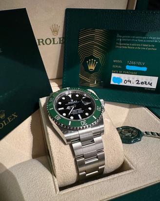 Rolex Submariner  126610LV mk 2 - 2024