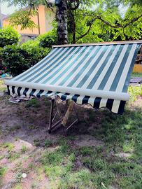 tenda motorizzata con telecomando 
