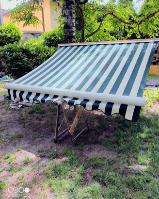 tenda motorizzata con telecomando 