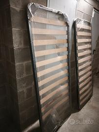 2 Reti letto per singolo 80cmx190cm