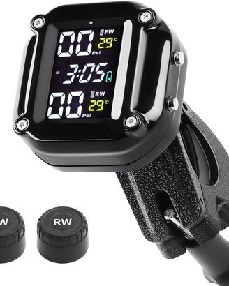 SISTEMA MONITORAGGIO TPMS PRESSIONE PNEUS MOTO
