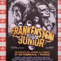 Locandina Cinema Frankestein Junior Night Mel Broo