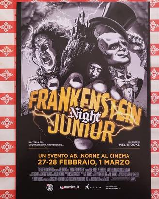 Locandina Cinema Frankestein Junior Night Mel Broo