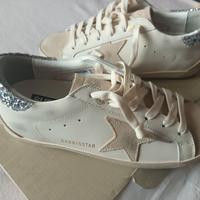 scarpe Golden Goose Super-Star Donna n.39 beige
