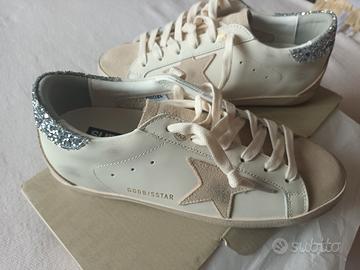 scarpe Golden Goose Super-Star Donna n.39 beige