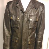 Belstaff Originale Giacca Pelle Gold Tg.50