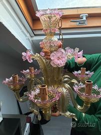 Lampadario Vetro Murano